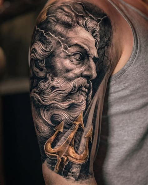 hermes greek god tattoo|zeus poseidon and hades tattoo.